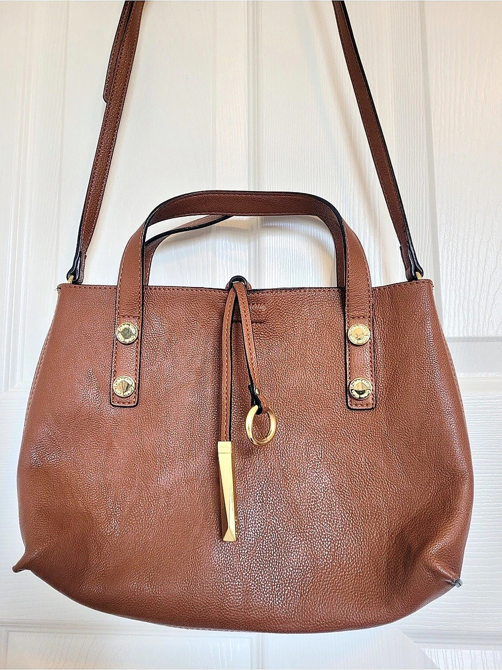 Calvin Klein Reversible Tote Bag Brown & Black
